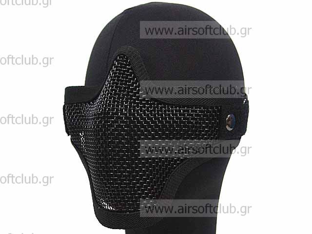 TMC Strike Steel Half Face Mask (Black)